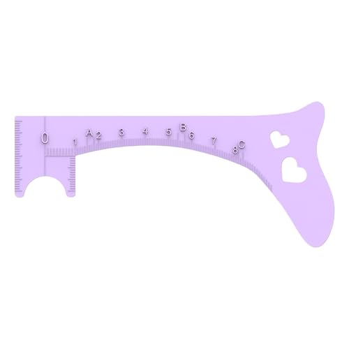 Buerfu Augenbrauen-Lineal, Silikon-Augenbrauen-Make-up-Mapping-Vorlage – Make-up-Anleitungswerkzeug, Augenbrauenpositionierungslineal, professionelles Augen-Make-up-Werkzeug für Damen, Mädchen, von Buerfu