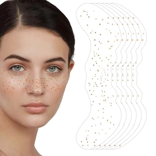 Buerfu Freckle Patches Make Up Wasserdicht - 6 Stücke Temporäre Gesichtspunkte Klebestreifen | Temporäre Sommersprossen Tapes für Kostümpartys Bühnenauftritte Schulaufführungen Partys Frauen Buerfu Freckle Patches Make Up Wasserdicht - 6 Stücke Temporäre Gesichtspunkte Klebestreifen | Temporäre Sommersprossen Tapes für Kostümpartys Bühnenauftritte Schulaufführungen Partys Frauen von Buerfu