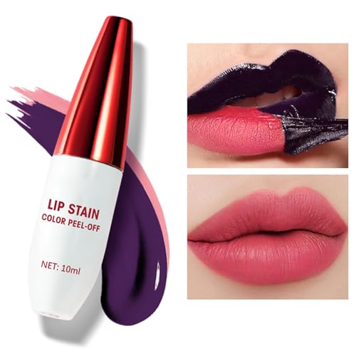 Buerfu Peel Off Lippen Glanz | Langanhaltender Lip Gloss,Langanhaltender Nicht Klebender Lippenmakeup Glanz - Nicht Klebende Pflegende Lippen Makeup Lippenstift Buerfu Peel Off Lippen Glanz | Langanhaltender Lip Gloss,Langanhaltender Nicht Klebender Lippenmakeup Glanz - Nicht Klebende Pflegende Lippen Makeup Lippenstift von Buerfu