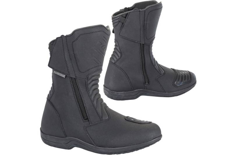 Büse Büse B160 Touring Stiefel schwarz 47 Motorradstiefel (Packung, Antistatische und Öl- und Benzinfeste Sohle) von Büse