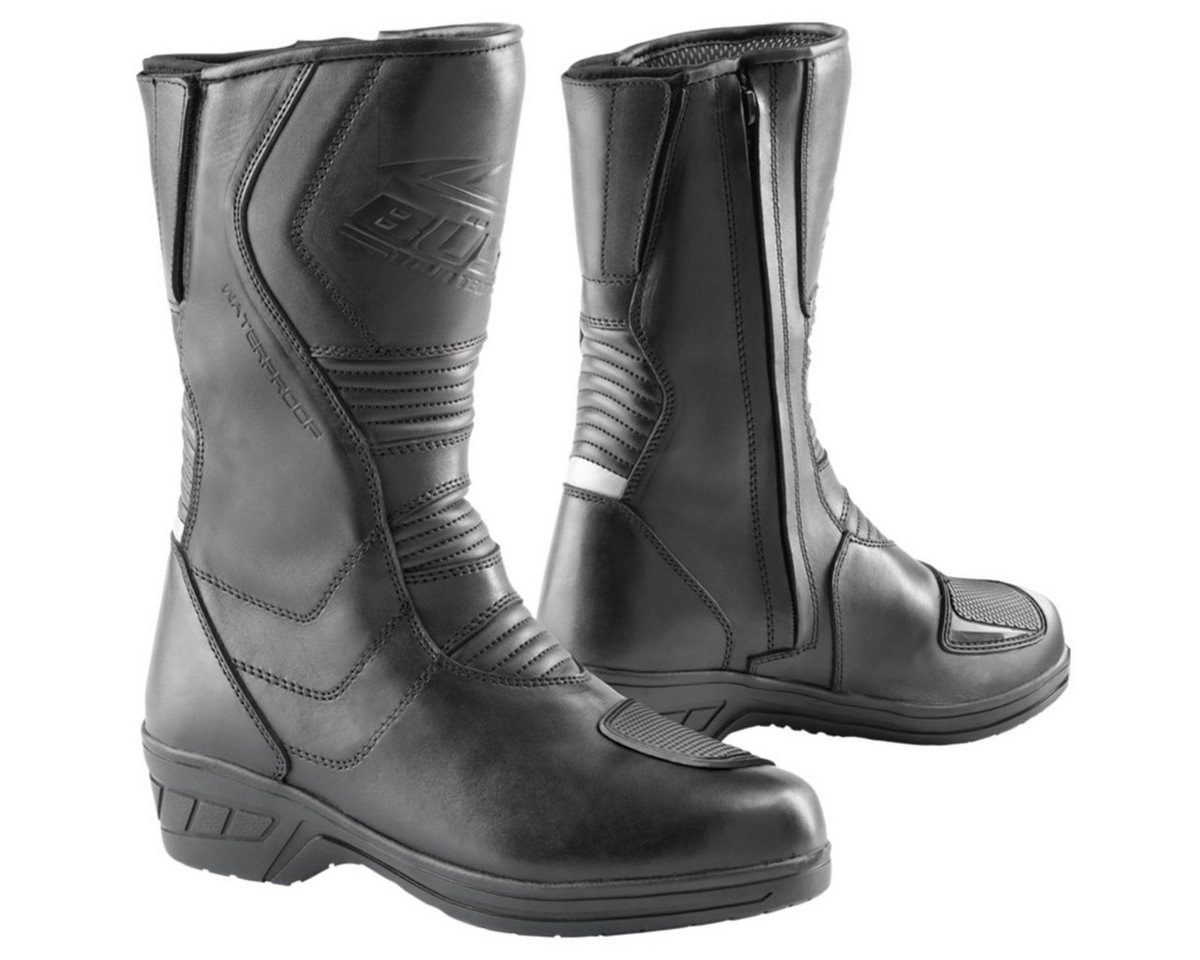 Büse Büse D20 Touring Stiefel wasserdicht schwarz Damen Motorradstiefel (Packung, Antistatische und Öl- und Benzinfeste Sohle) von Büse