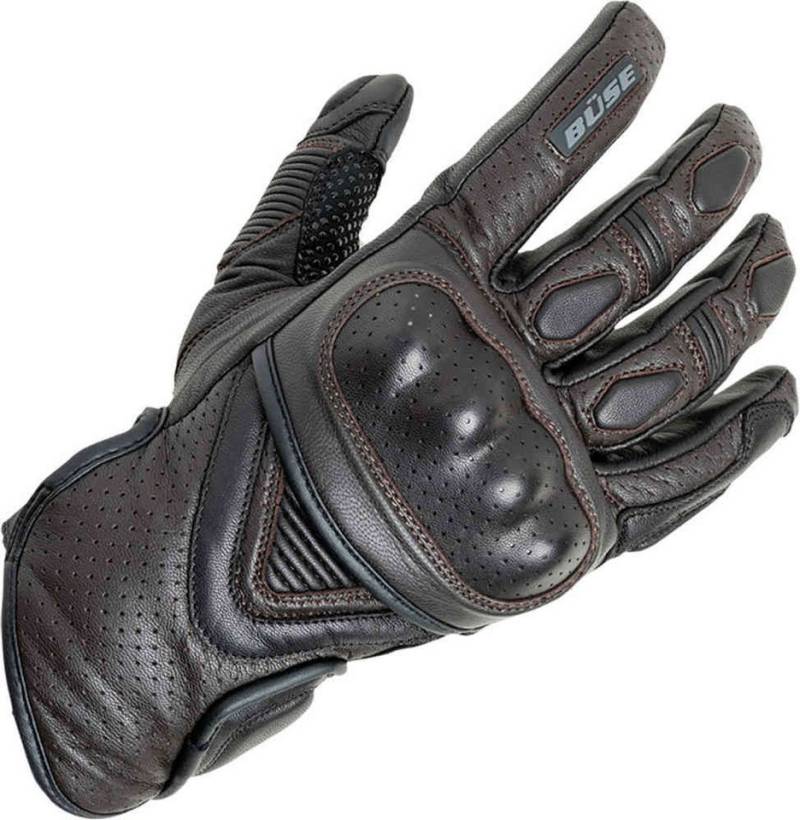 Büse Motorradhandschuhe BÜSE Cafe Racer Tourenhandschuh braun von Büse