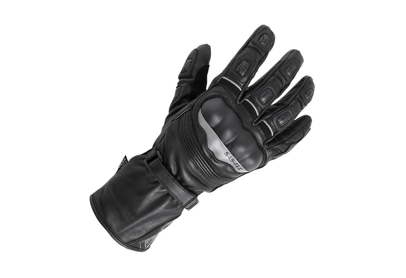 Büse Motorradhandschuhe Büse Handschuhe ST Impact schwarz 12 wasserdicht winddicht atmungsaktiv mit Protektoren Leder von Büse