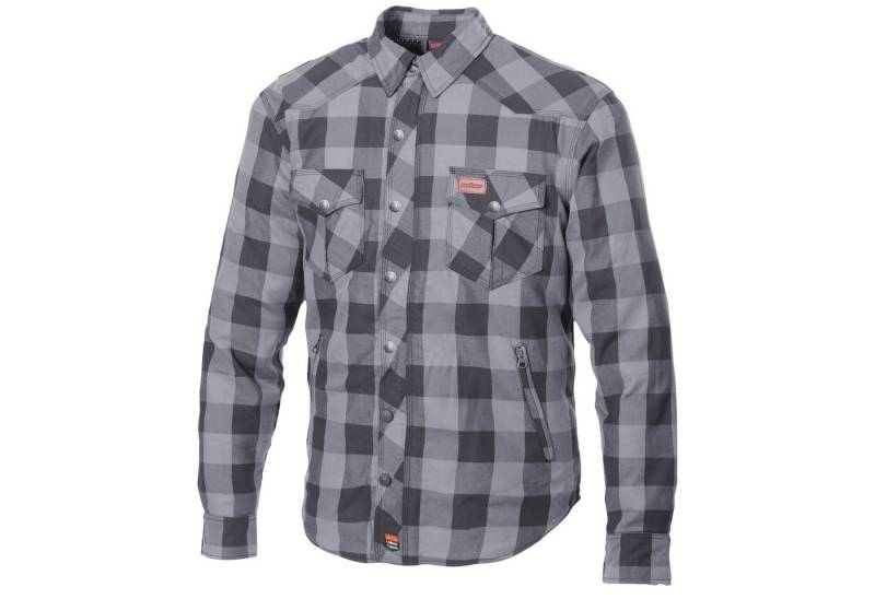 Büse Motorradjacke Büse Fairbanks Textilhemd Grau atmungsaktiv von Büse