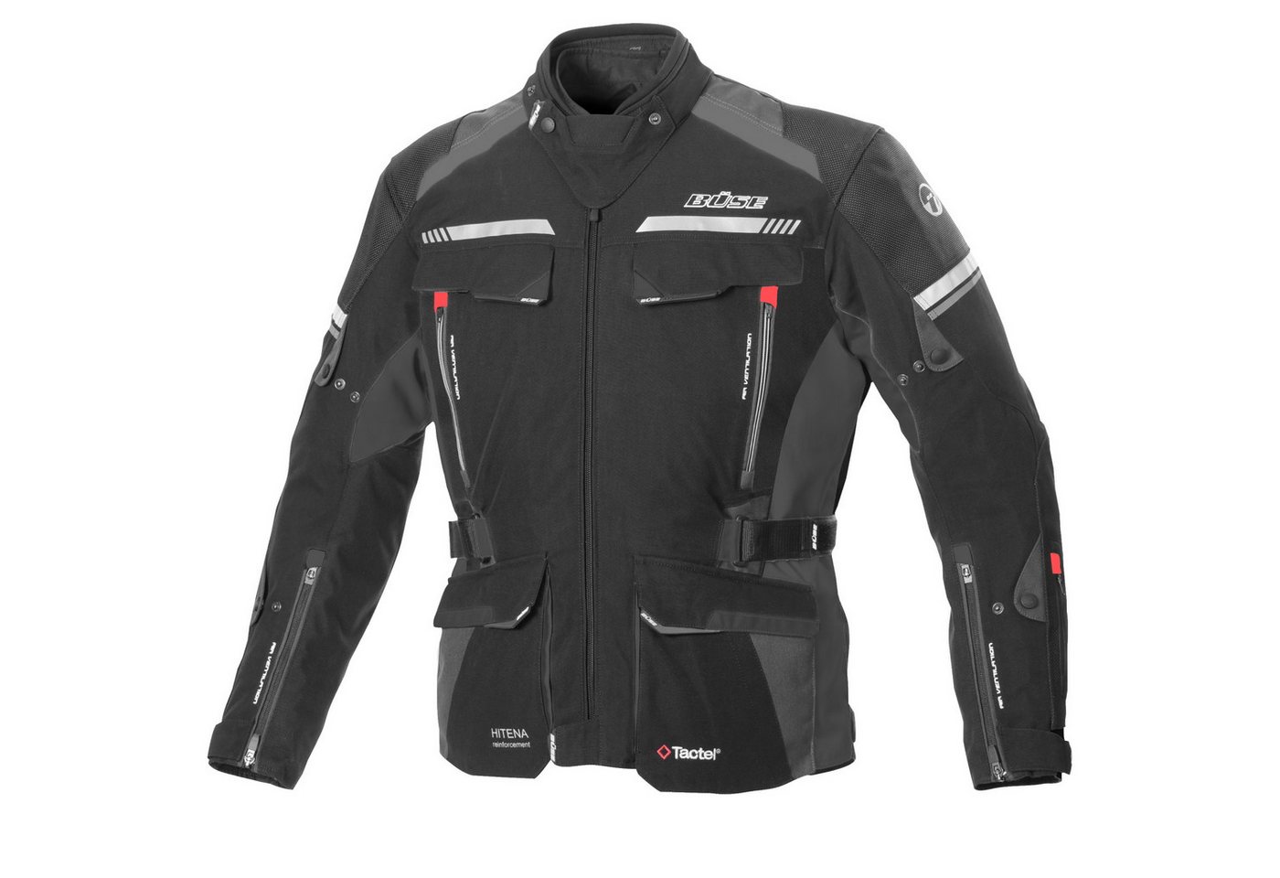 Büse Motorradjacke Büse Highland II Jacke schwarz 106 von Büse