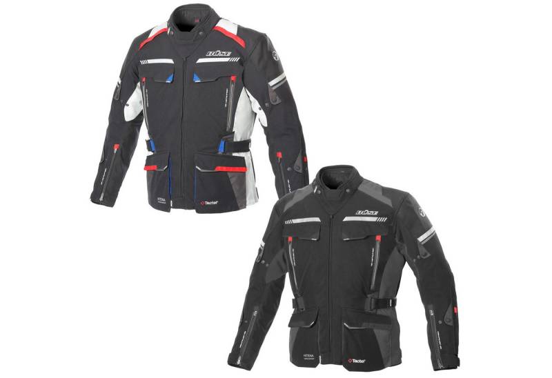 Büse Motorradjacke Büse Highland II Textiljacke schwarz 56 Textiljacke Männer wasserdicht atmungsaktiv Belüftung mit Protektoren von Büse