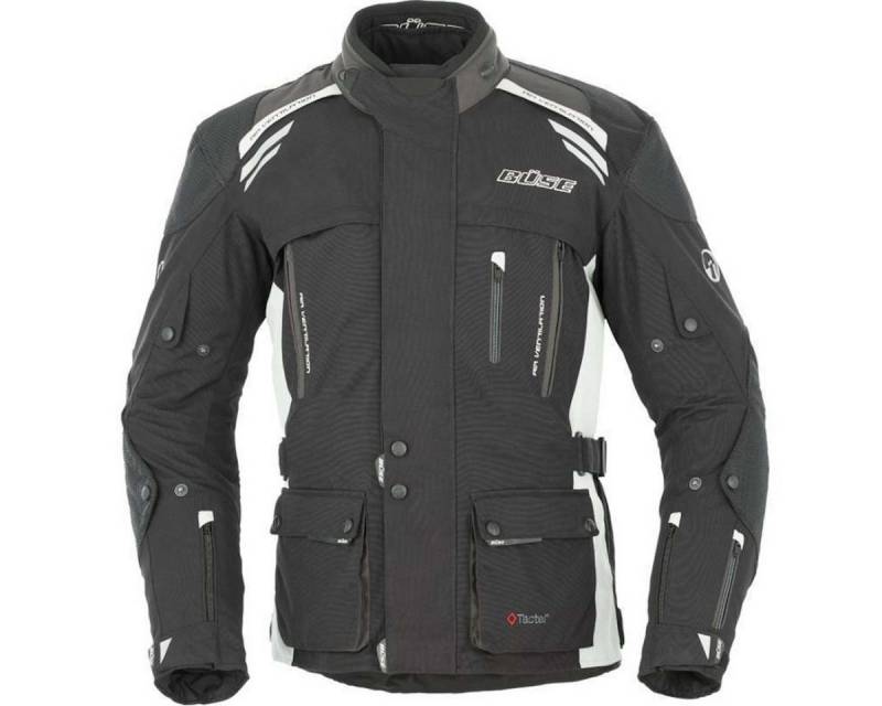 Büse Motorradjacke Büse Highland Textiljacke schwarz / grau Herren atmungsaktiv von Büse