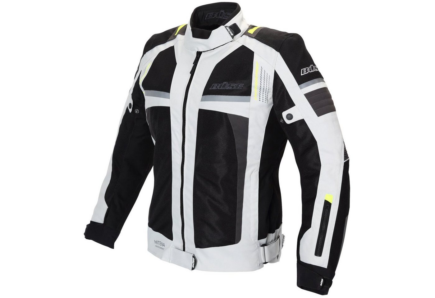 Büse Motorradjacke Büse Livorno Meshjacke hellgrau Damen von Büse