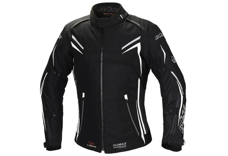Büse Motorradjacke Büse Mugello Textiljacke Schwarz Damen atmungsaktiv von Büse