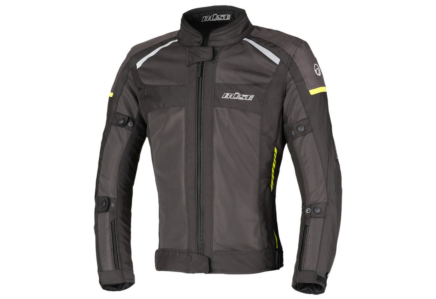 Büse Motorradjacke Büse Santerno Textiljacke Damen schwarz Gr. 40 von Büse