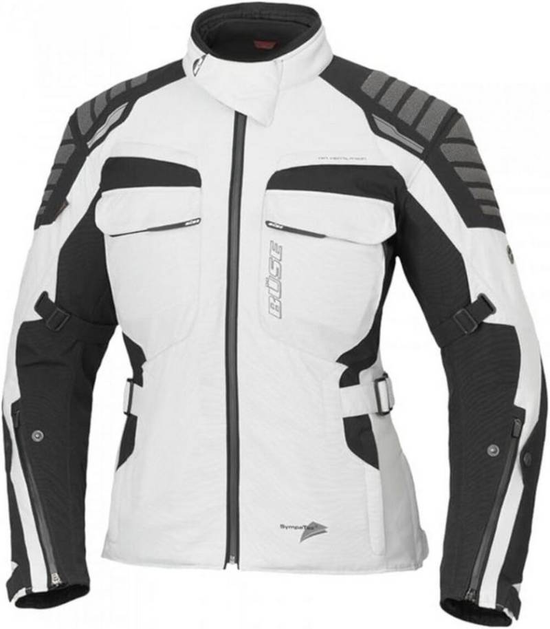 Büse Motorradjacke Büse Severo STX Sympa Tex Jacke schwarz hellgrau von Büse