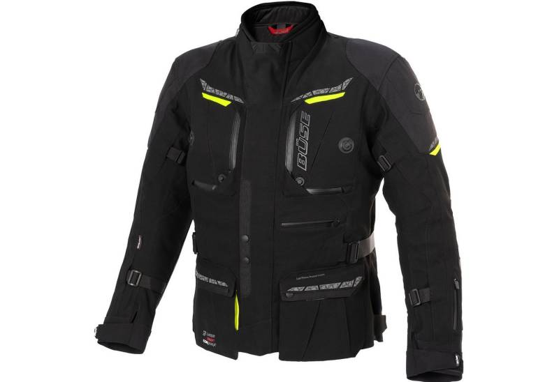 Büse Motorradjacke Büse Storm Textiljacke Schwarz atmungsaktiv von Büse