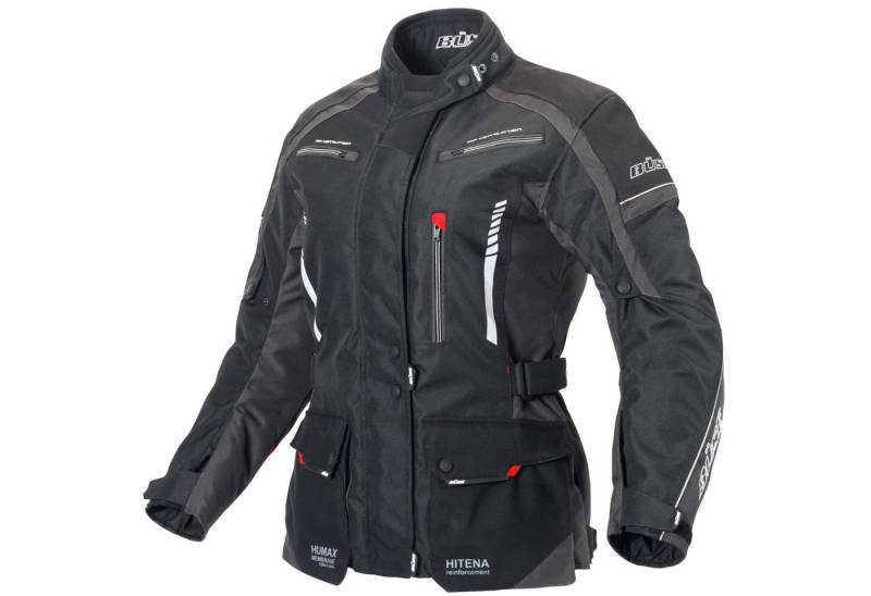 Büse Motorradjacke Büse Torino II Textiljacke schwarz / anthrazit Damen 36 von Büse