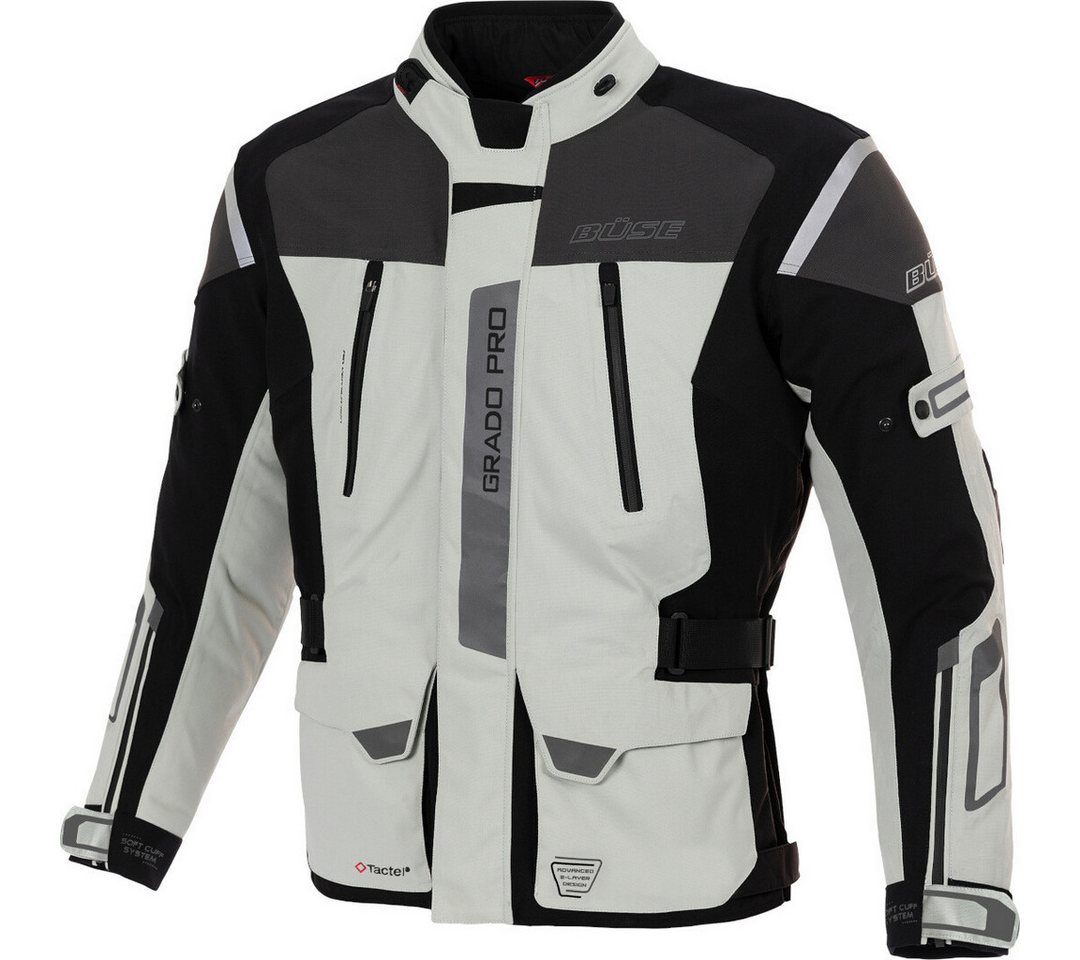 Büse Motorradjacke Grado Pro wasserdichte Damen Motorrad Textiljacke Wasserdicht Atmungsaktiv winddicht protektoren wasserdichte von Büse