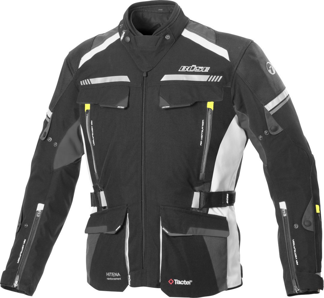 Büse Motorradjacke Highland 2 Motorrad Textiljacke wasserdicht,herausnehmbare Membrane von Büse