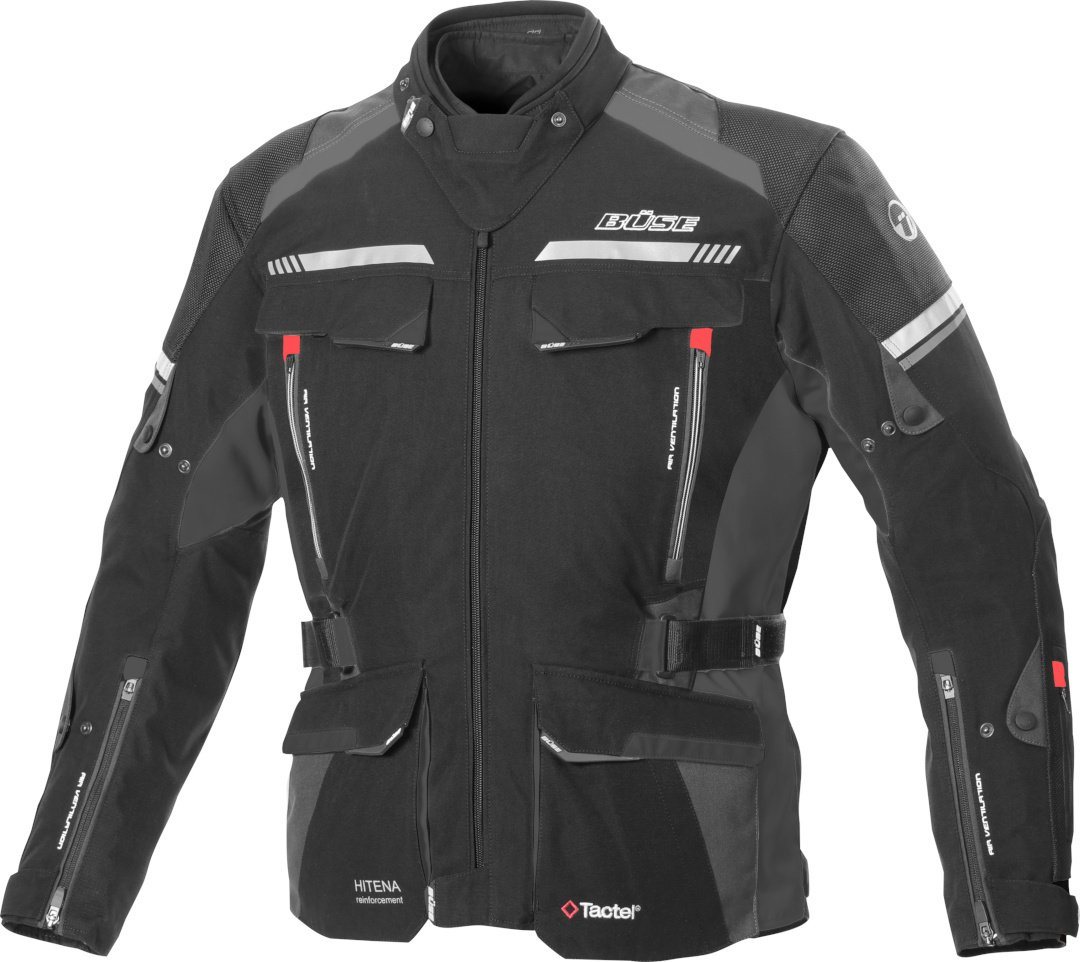 Büse Motorradjacke Highland 2 Motorrad Textiljacke wasserdicht,herausnehmbare Membrane von Büse