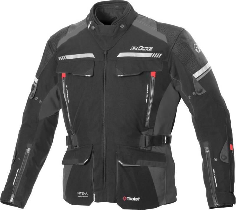 Büse Motorradjacke Highland 2 Motorrad Textiljacke herausnehmbare Membrane,wasserdicht von Büse
