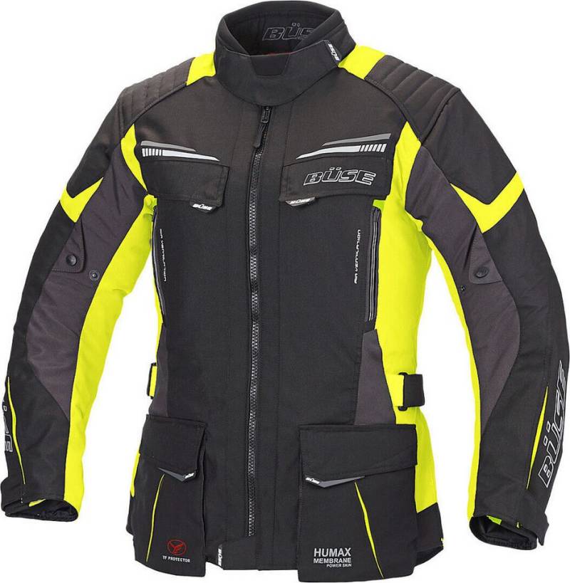 Büse Motorradjacke Lago Pro Damen Motorrad Textiljacke herausnehmbares Innenfutter,wasserdicht von Büse