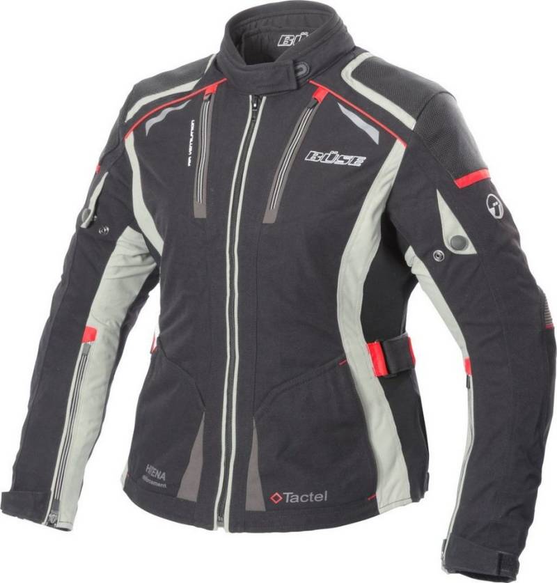 Büse Motorradjacke Linda Damen Motorrad Textiljacke herausnehmbare Membrane,wasserdicht von Büse