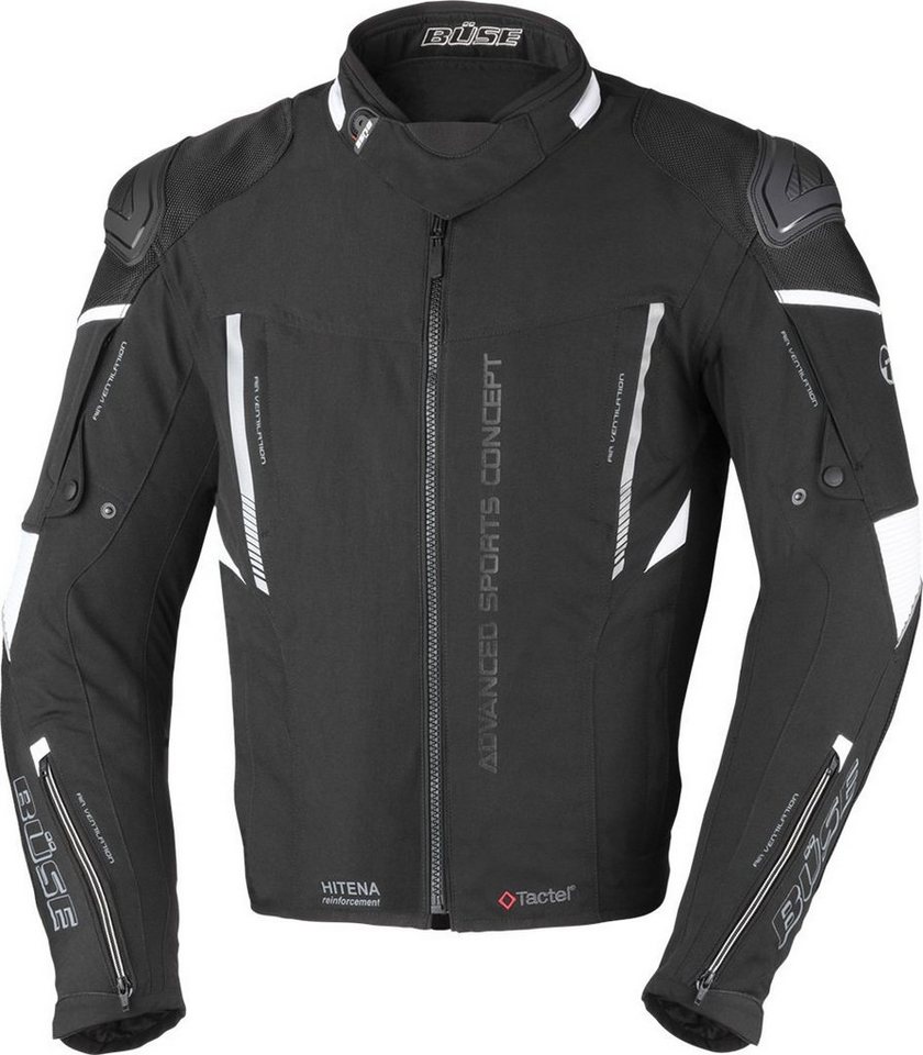 Büse Motorradjacke Rocca Motorrad Textiljacke herausnehmbare Membrane,wasserdicht von Büse