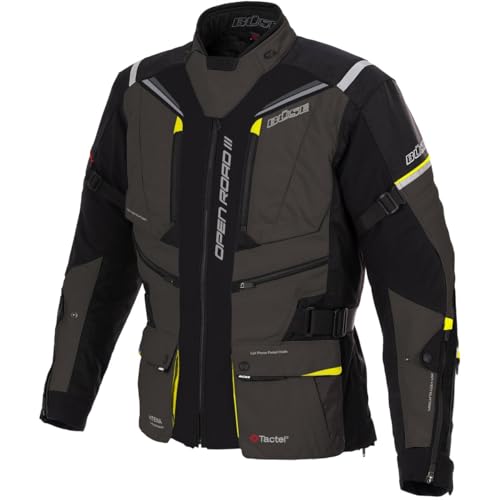 Büse Open Road III Motorradjacke Textil Herren Dunkelgrau 54 von Büse