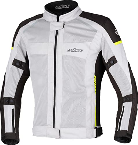 Büse Santerno Damen Motorrad Textiljacke (Light Grey,40) von Büse