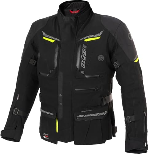 Büse Storm Motorradjacke Textil Herren Schwarz 54 von Büse