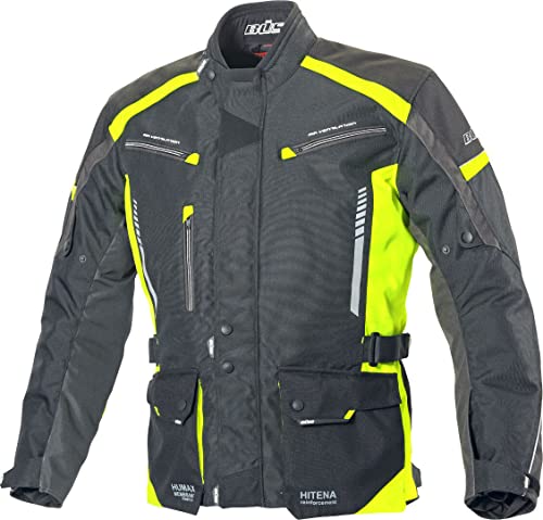 Büse Torino II Textiljacke schwarz/neongelb Herren 4XL von Büse