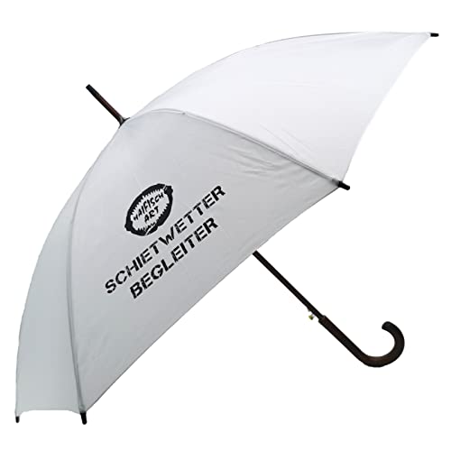 Regenschirm SCHIETWETTERBEGLEITER - Haifisch Art Design (Weiss) von Büttner Art of Living since 1893