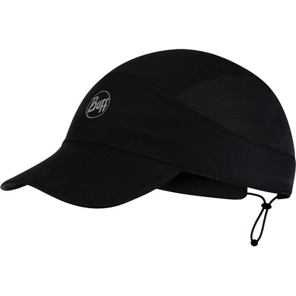 BUFF Herren Laufsport Cap Pack Run Cap R-Solid Black von Buff