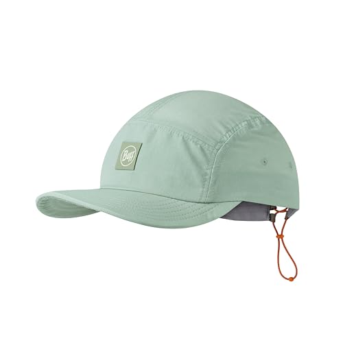 BUFF®| Kappe 5 Panel Explore Männlich Weiblich Erwachsene Flexibel, UPF50, Abenteuer, Verstellbar, Recycelte Materialien, Komfortabel, Qualität, Einheitsgröße, Vert Slen von Buff