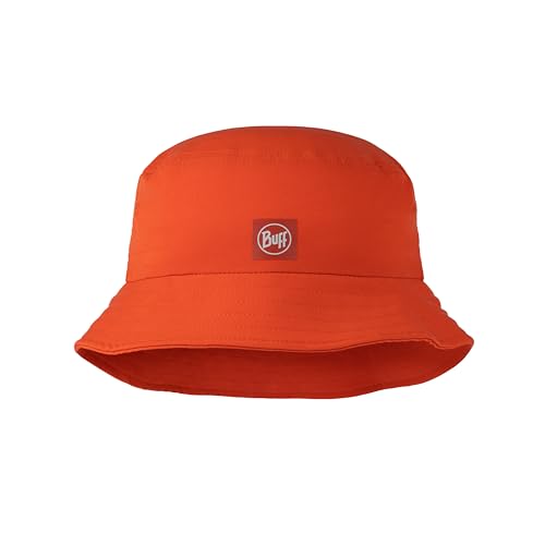 BUFF®| Kappe Adventure Bucket Männlich Weiblich Erwachsene Verstellbar, Komfortabel, Schutz UPF50, Faltbar, Outdoor, Erkunden, Abenteuer, L/XL, Rouge von Buff