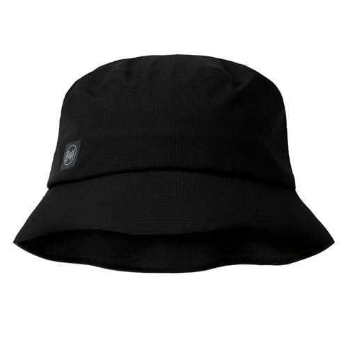 Buff® RAIN Bucket HAT SOLID Black L/XL von Buff