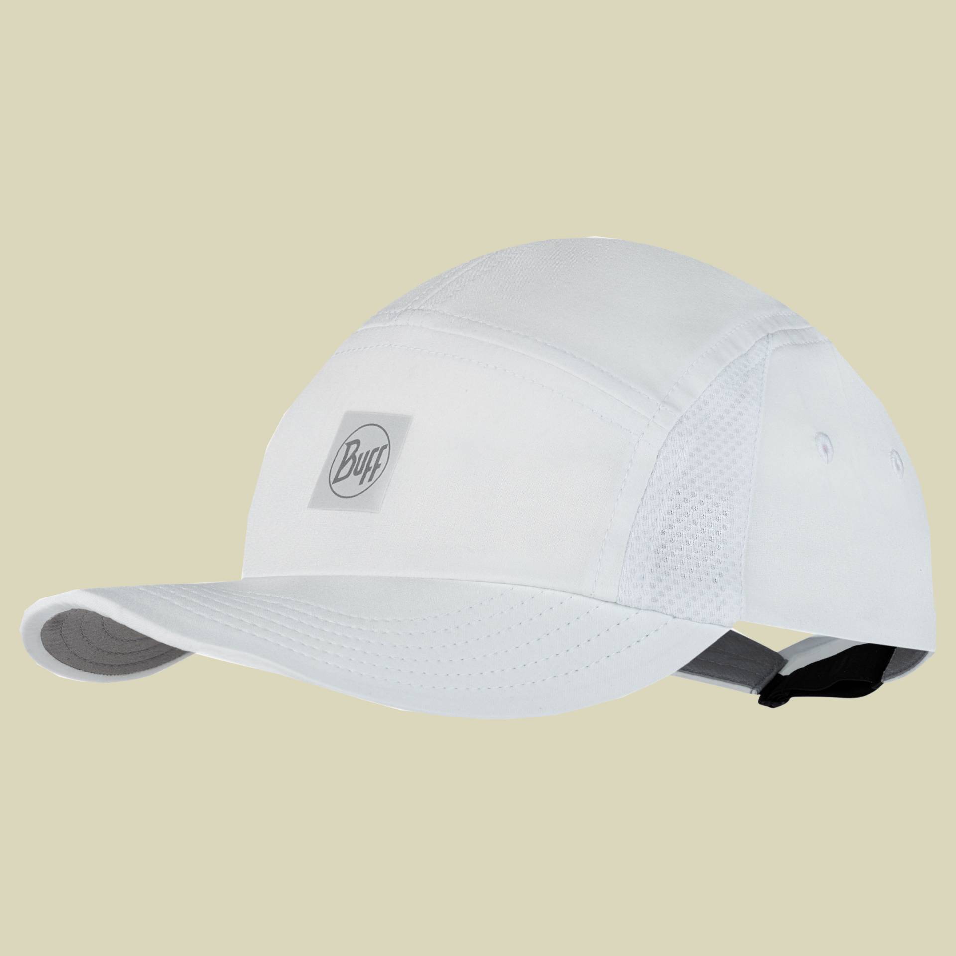 5 Panel Go Cap Größe L-XL Farbe solid white von Buff