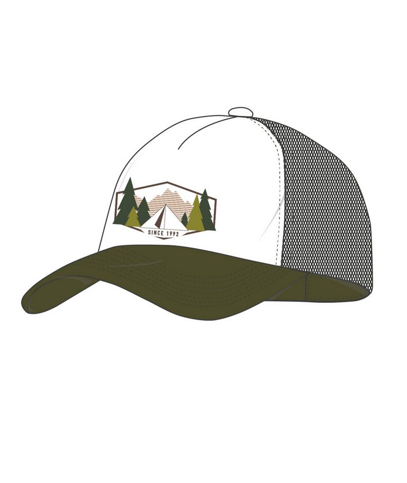 Buff Beanie Trucker Cap WEISS von Buff