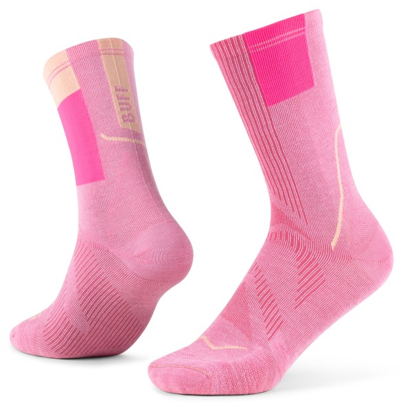 Buff - Coolnet Crew Sock - Laufsocken Gr M - EU: 39-41 rosa von Buff