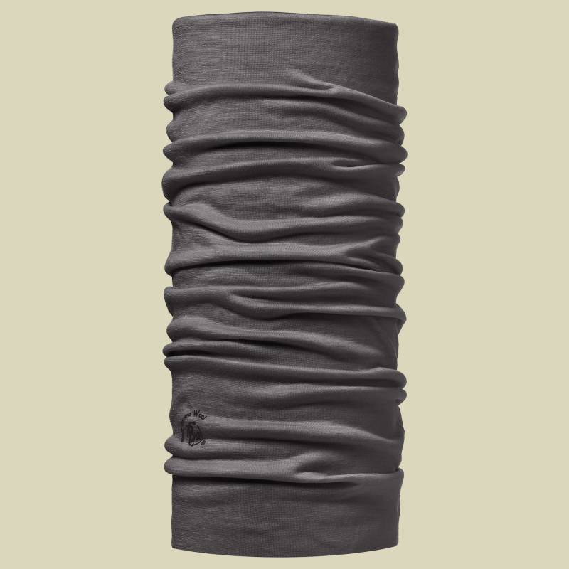 Lightweight Merino Wool Solid Größe one size Farbe grey von Buff