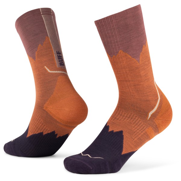 Buff - Merino Lightweight Crew Sock LWC3 - Merinosocken Gr XL - EU: 45-47 bunt Buff - Merino Lightweight Crew Sock LWC3 - Merinosocken Gr XL - EU: 45-47 bunt von Buff