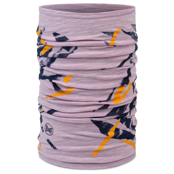 Buff - Merino Lightweight Prints - Halstuch Gr One Size lila von Buff