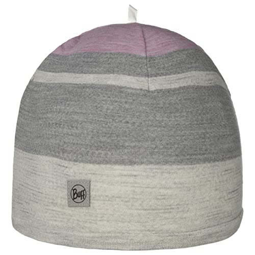 Buff Move Merino Wool Mütze grau/pink von Buff