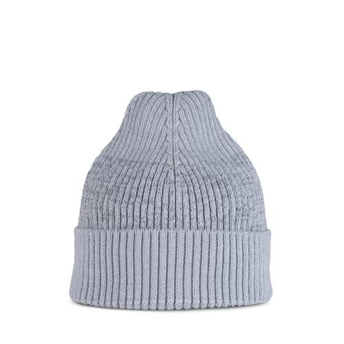 Buff Merinowolle Strickmützen Grau Erwachsene Unisex One Size von Buff