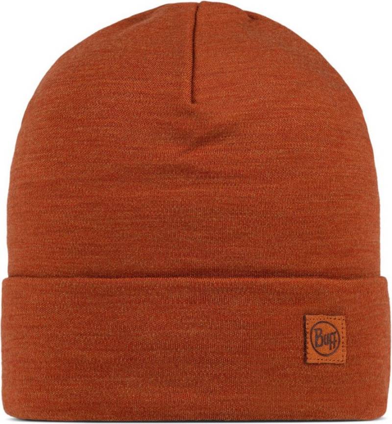 Buff Skimütze Merino Heavyweight Beanie CINNAMON BROWN von Buff