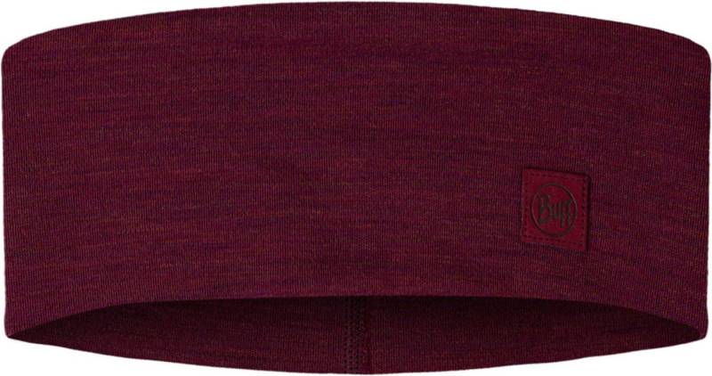 Buff Stirnband Merino Wide Headband RED von Buff
