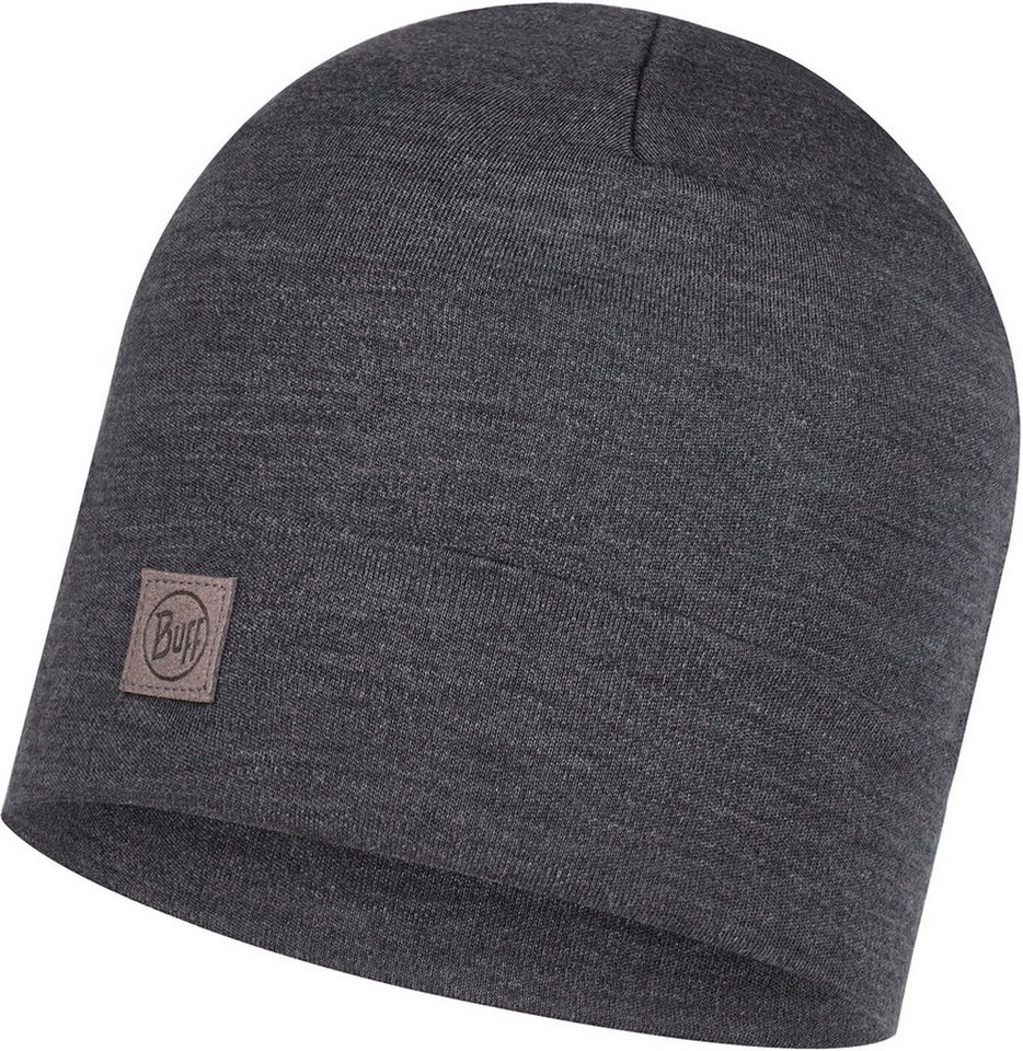 Buff Strickmütze Merino Heavyweight Beanie GREY von Buff