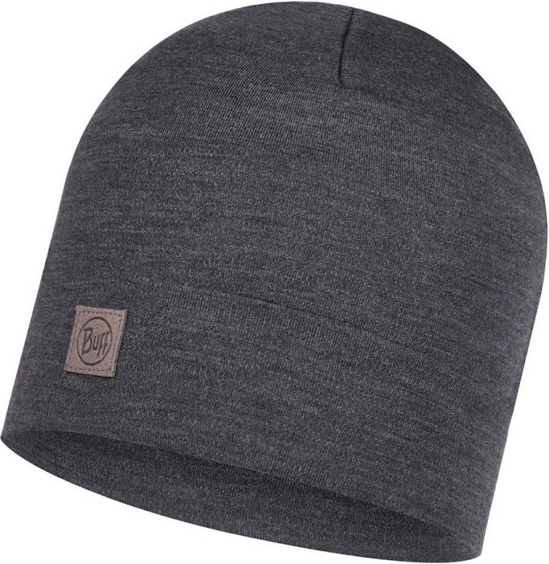 Buff Strickmütze Merino Heavyweight Beanie GREY von Buff