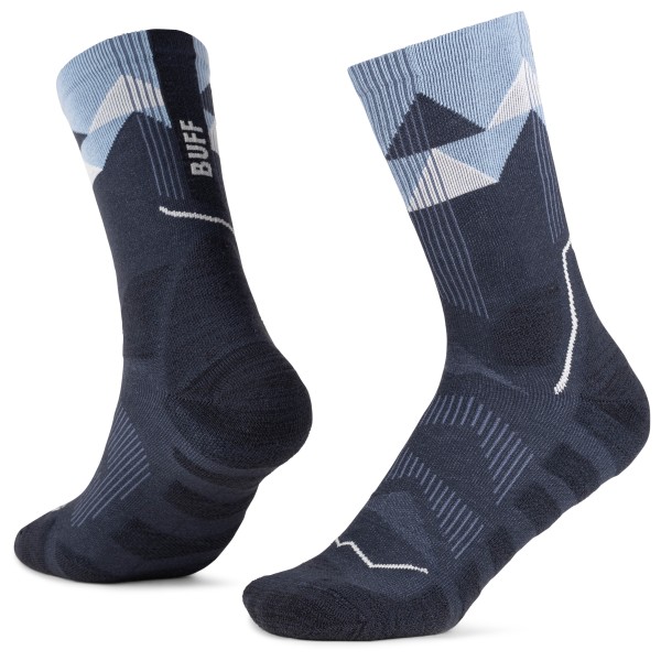Buff - Thermonet Crew - Wandersocken Gr S - EU: 36-38 blau von Buff