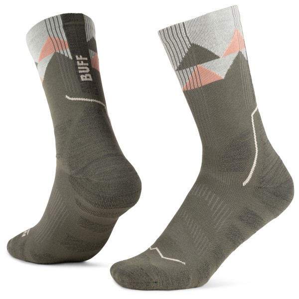 Buff - Thermonet Crew - Wandersocken Gr XL - EU: 45-47 grau von Buff