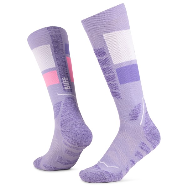 Buff - Thermonet Over The Calf - Skisocken Gr M - EU: 39-41 lila von Buff