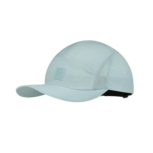 BUFF®| Kappe 5 Panel Go Männlich Weiblich Erwachsene Flexibel, UPF50, Verstellbar, Nachhaltig, Leicht, Laufen, Recycelte Materialien, Komfortabel, L/XL, Bleu Clair von Buff