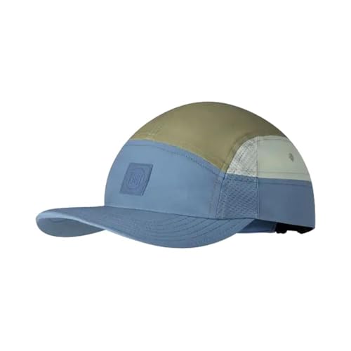BUFF®| Kappe 5 Panel Go Männlich Weiblich Erwachsene Flexibel, UPF50, Verstellbar, Nachhaltig, Leicht, Laufen, Recycelte Materialien, Komfortabel, S/M, Gris von Buff